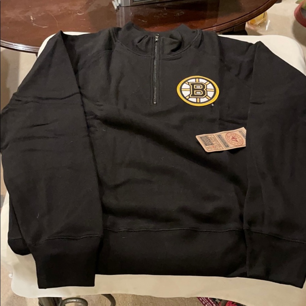 NHL Boston Bruins Cross Check 1/4 Zip pullover